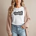 Women's Baseball Softball Baseball Mom Baseball Women T-Shirt
