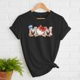 Ball Mom Bow Tie Baseball Mom Women T-Shirt