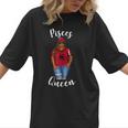 African American Baseball Mom Pisces Queen Zodiac Sign Women T-Shirt African American Baseball Mom Pisces Queen Zodiac Sign Women T-Shirt