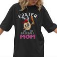 Dabbing Easter Baseball Mom Mother's Day Bunny Sunday Egg Women T-Shirt Dabbing Easter Baseball Mom Mother's Day Bunny Sunday Egg Women T-Shirt