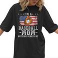 I'm a Baseball Mom Nothing Scares Me Baseball Women T-Shirt I'm a Baseball Mom Nothing Scares Me Baseball Women T-Shirt