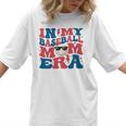 In My Baseball Mom Era Smile Face Retro Women T-Shirt