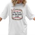 Cute Baseball Mom My Heart On That Field Sister Girl Toddler Women T-Shirt Cute Baseball Mom My Heart On That Field Sister Girl Toddler Women T-Shirt
