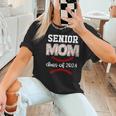 Proud Senior Baseball Mom Class Of 2024 Highschool Baseball Women T-Shirt Proud Senior Baseball Mom Class Of 2024 Highschool Baseball Women T-Shirt