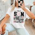 Yes Son Has Practice a Game Baseball Mom Women T-Shirt Yes Son Has Practice a Game Baseball Mom Women T-Shirt