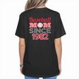 Baseball Mom Since 1982 Women's T-Shirt Back Print Baseball Mom Since 1982 Women's T-Shirt Back Print