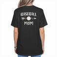 Baseball Mom Cute Grandson Player Arrow Heart Family Women's T-Shirt Back Print Baseball Mom Cute Grandson Player Arrow Heart Family Women's T-Shirt Back Print