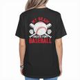 Baseball Mom Meme Quote Women's T-Shirt Back Print Baseball Mom Meme Quote Women's T-Shirt Back Print