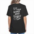 Baseball Mom Tees Moms Against Baseball Pants Women's T-Shirt Back Print Baseball Mom Tees Moms Against Baseball Pants Women's T-Shirt Back Print