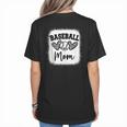 Custom Baseball Mom Number 66 Heart For Mom Women's T-Shirt Back Print Custom Baseball Mom Number 66 Heart For Mom Women's T-Shirt Back Print