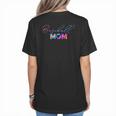 Cute Mother's Day Teeball T-Ball Baseball Mom Women's T-Shirt Back Print Cute Mother's Day Teeball T-Ball Baseball Mom Women's T-Shirt Back Print