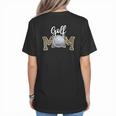 Golf Mom Dance Mom Baseball Mom Mother Day Women's T-Shirt Back Print
