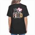 My Heart Is On That Field Mother's Day Baseball Mom Women Women's T-Shirt Back Print My Heart Is On That Field Mother's Day Baseball Mom Women Women's T-Shirt Back Print