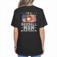 I'm a Baseball Mom Nothing Scares Me Baseball Women's T-Shirt Back Print I'm a Baseball Mom Nothing Scares Me Baseball Women's T-Shirt Back Print