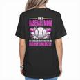 I'm A Baseball Mom Baseball Pitcher Catcher Baseball Player Women's T-Shirt Back Print I'm A Baseball Mom Baseball Pitcher Catcher Baseball Player Women's T-Shirt Back Print