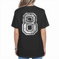 Jersey Number 8 Eight T-Shirt Football Number Baseball Mom Women's T-Shirt Back Print Jersey Number 8 Eight T-Shirt Football Number Baseball Mom Women's T-Shirt Back Print
