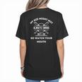 My Kid Might Not Always Swing But I Do Baseball Mom Women's T-Shirt Back Print My Kid Might Not Always Swing But I Do Baseball Mom Women's T-Shirt Back Print