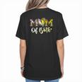 Mom Of Both Softball Baseball Mom Women's T-Shirt Back Print Mom Of Both Softball Baseball Mom Women's T-Shirt Back Print