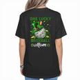 One Lucky Baseball Mom St Patricks Day One Lucky Mom Women Women's T-Shirt Back Print