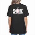 My Son Bought Me This Baseball Mom Women's T-Shirt Back Print