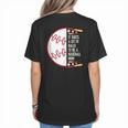 It Takes a Lot Of Balls To Be a Baseball Mom Women's T-Shirt Back Print