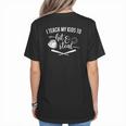 I Teach My Kids To Hit And Steal Baseball Mom Women's T-Shirt Back Print I Teach My Kids To Hit And Steal Baseball Mom Women's T-Shirt Back Print