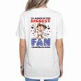 Always Your Biggest Fan Baseball Mom Women's T-Shirt Back Print Always Your Biggest Fan Baseball Mom Women's T-Shirt Back Print