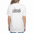 Baseball Mama Scribble Heart Baseball Mom Sports Team Tball Women's T-Shirt Back Print Baseball Mama Scribble Heart Baseball Mom Sports Team Tball Women's T-Shirt Back Print