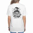 Baseball Mom May Get Loud Messy Bun Mother's Day Women's T-Shirt Back Print Baseball Mom May Get Loud Messy Bun Mother's Day Women's T-Shirt Back Print
