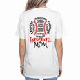 Baseball MomBall Game Mother's Day 2023 Women's T-Shirt Back Print Baseball MomBall Game Mother's Day 2023 Women's T-Shirt Back Print