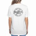 Crazy Proud Always Loud Baseball Mom Saying Graphic Women's T-Shirt Back Print Crazy Proud Always Loud Baseball Mom Saying Graphic Women's T-Shirt Back Print