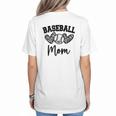 Custom Baseball Mom Number 65 Heart For Mom Women's T-Shirt Back Print Custom Baseball Mom Number 65 Heart For Mom Women's T-Shirt Back Print