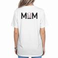 Loud & Proud Baseball Mom Softball Mother Women Mommy Women's T-Shirt Back Print