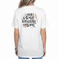 Loud & Proud Baseball Mom Women's T-Shirt Back Print Loud & Proud Baseball Mom Women's T-Shirt Back Print