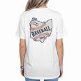 Ohio Baseball Mom Women's T-Shirt Back Print Ohio Baseball Mom Women's T-Shirt Back Print