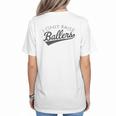 I Only Raise Ballers Baseball Mom & Parent Sports Premium Women's T-Shirt Back Print I Only Raise Ballers Baseball Mom & Parent Sports Premium Women's T-Shirt Back Print