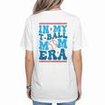 In My T-Ball Mom Era Baseball Mom Groovy Mother's Day Raglan Baseball Tee Women's T-Shirt Back Print In My T-Ball Mom Era Baseball Mom Groovy Mother's Day Raglan Baseball Tee Women's T-Shirt Back Print