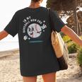 In My Baseball Mom Era Retro Baseball Mom Home Runs Women's T-Shirt Back Print