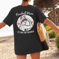 Baseball Mom It's Not For The Weak Funny Baseball Mom Women Women's T-Shirt Back Print Baseball Mom It's Not For The Weak Funny Baseball Mom Women Women's T-Shirt Back Print