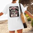 Baseball Mom Dog Mother's In My Baseball Mom Era Women's T-Shirt Back Print Baseball Mom Dog Mother's In My Baseball Mom Era Women's T-Shirt Back Print
