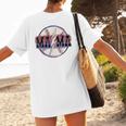 T Ball Mama Baseball Mama Baseball Mom Women's T-Shirt Back Print T Ball Mama Baseball Mama Baseball Mom Women's T-Shirt Back Print