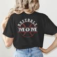 Baseball Mom For Women Women's T-Shirt Back Print Baseball Mom For Women Women's T-Shirt Back Print