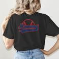 Baseball Mommy Of The Rookie Mom Birthday Baseball Women's T-Shirt Back Print