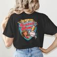 Womens Baseball Mom Mama Mother's In My Baseball Mom Era Women's T-Shirt Back Print Womens Baseball Mom Mama Mother's In My Baseball Mom Era Women's T-Shirt Back Print