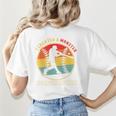 Baseball Mom I Created A Monster He Calls Me Mom Women's T-Shirt Back Print Baseball Mom I Created A Monster He Calls Me Mom Women's T-Shirt Back Print