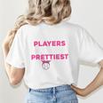 Baseball Players Have The Prettiest Moms Baseball Moms Women's T-Shirt Back Print Baseball Players Have The Prettiest Moms Baseball Moms Women's T-Shirt Back Print