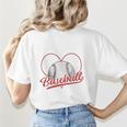 Home Runs And Heartbeats Being A Baseball Mom Women's T-Shirt Back Print Home Runs And Heartbeats Being A Baseball Mom Women's T-Shirt Back Print