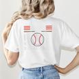 Sorry My Son Has Baseball Baseball Mom Women's T-Shirt Back Print Sorry My Son Has Baseball Baseball Mom Women's T-Shirt Back Print