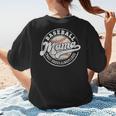 Baseball Mama Baseball Mom Matching Family Crazy Proud Women's T-Shirt Back Print Baseball Mama Baseball Mom Matching Family Crazy Proud Women's T-Shirt Back Print