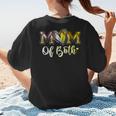 Mom Of Both Softball Baseball Mom Women's T-Shirt Back Print Mom Of Both Softball Baseball Mom Women's T-Shirt Back Print